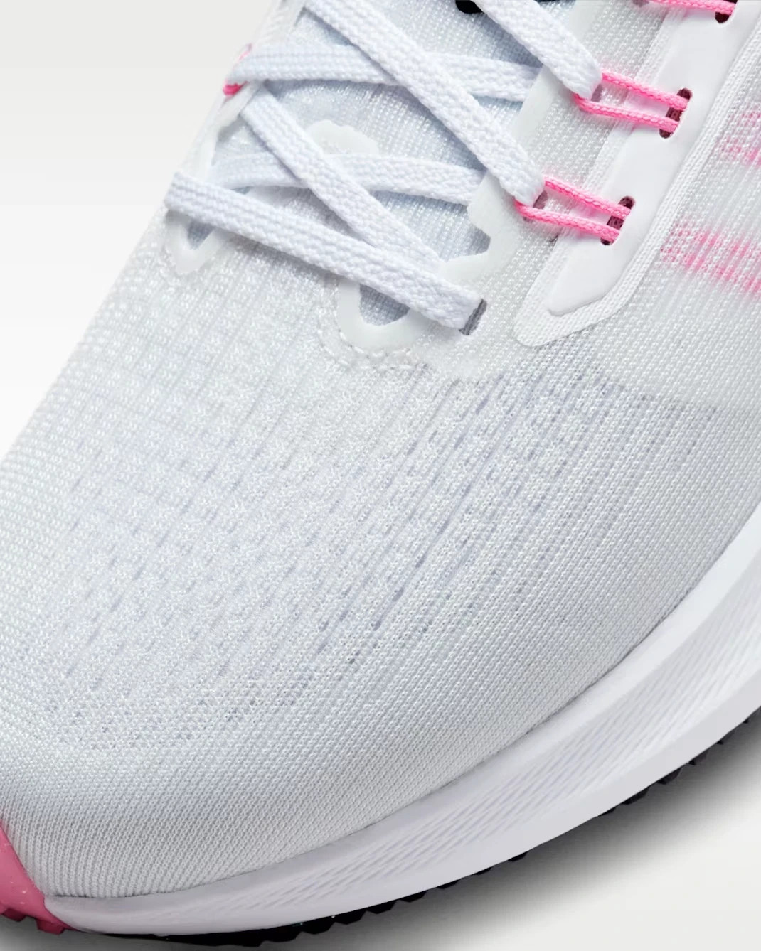 Nike Air Zoom Pegasus 39 White Gold Pink Mesh Sneakers DH4072-104 Womens Size