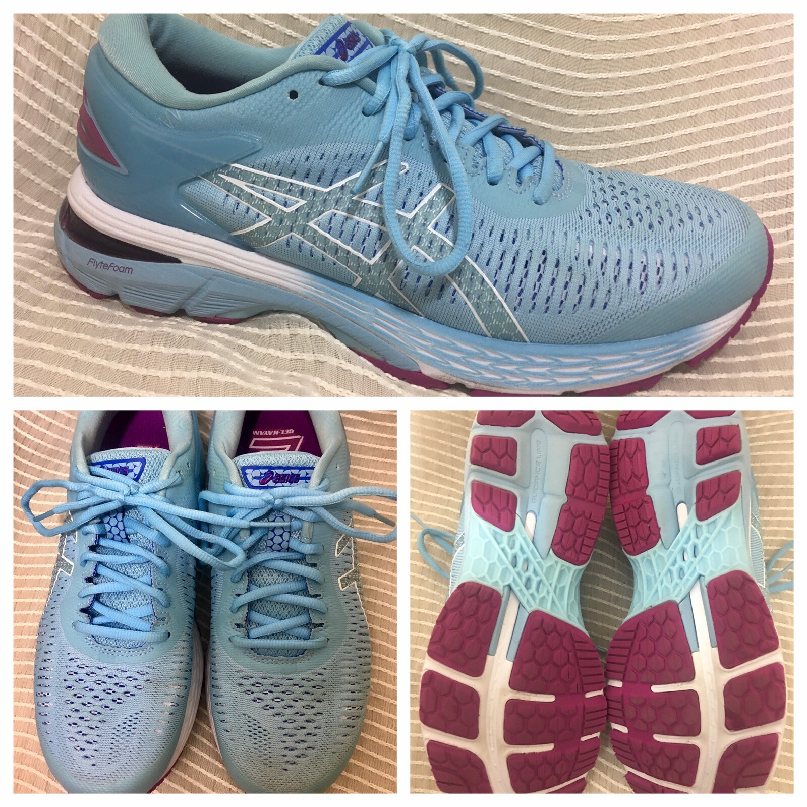 asics gel-Kayano 25 Women Size US 9 (f3118 pz) 1012A026 blue