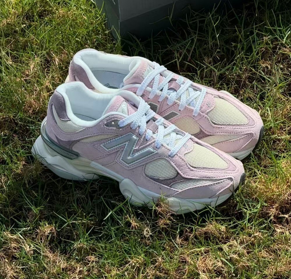 New Balance 9060 Size 5.5 Pink White for Women No Box