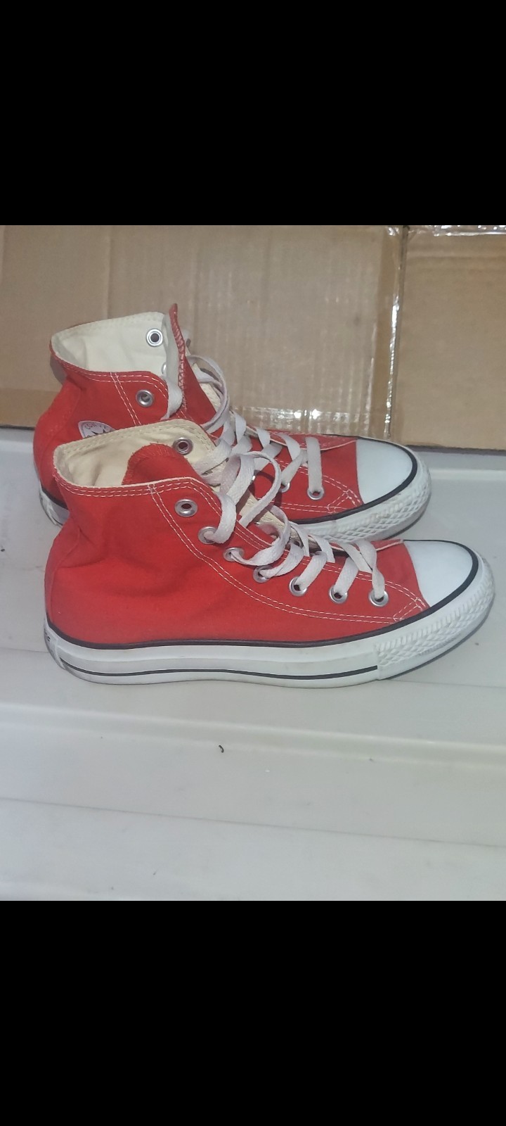 Converse All-Star Chuck Taylor Made in USA Red Mens Size 3.5 Women Size 5.5