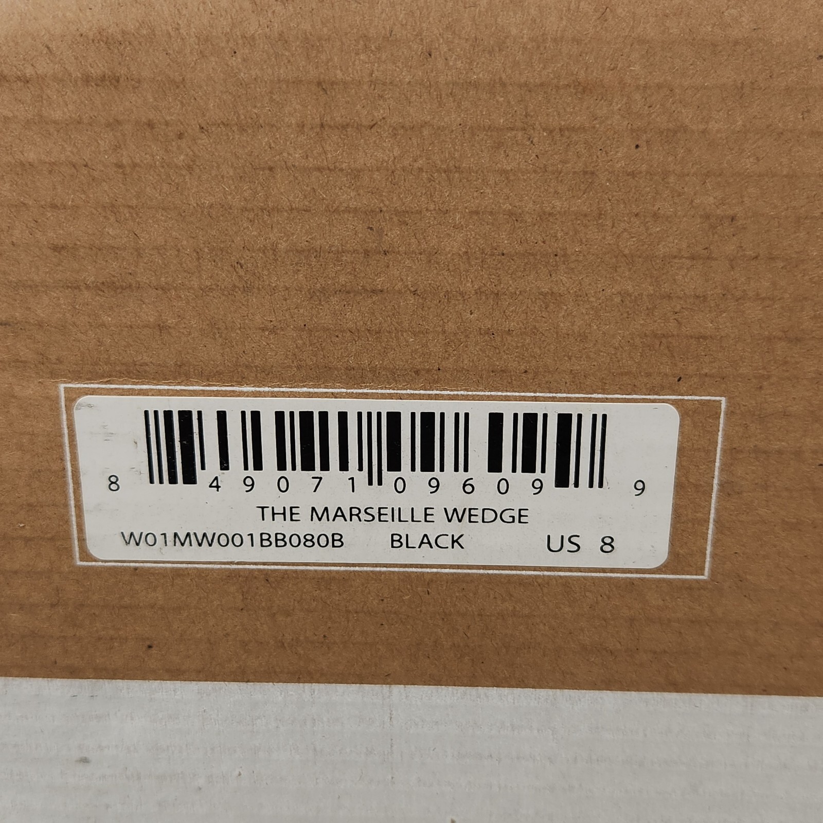 Size 8 – Soludos The Marseille Wedge – Ankle Bow Tie – Black