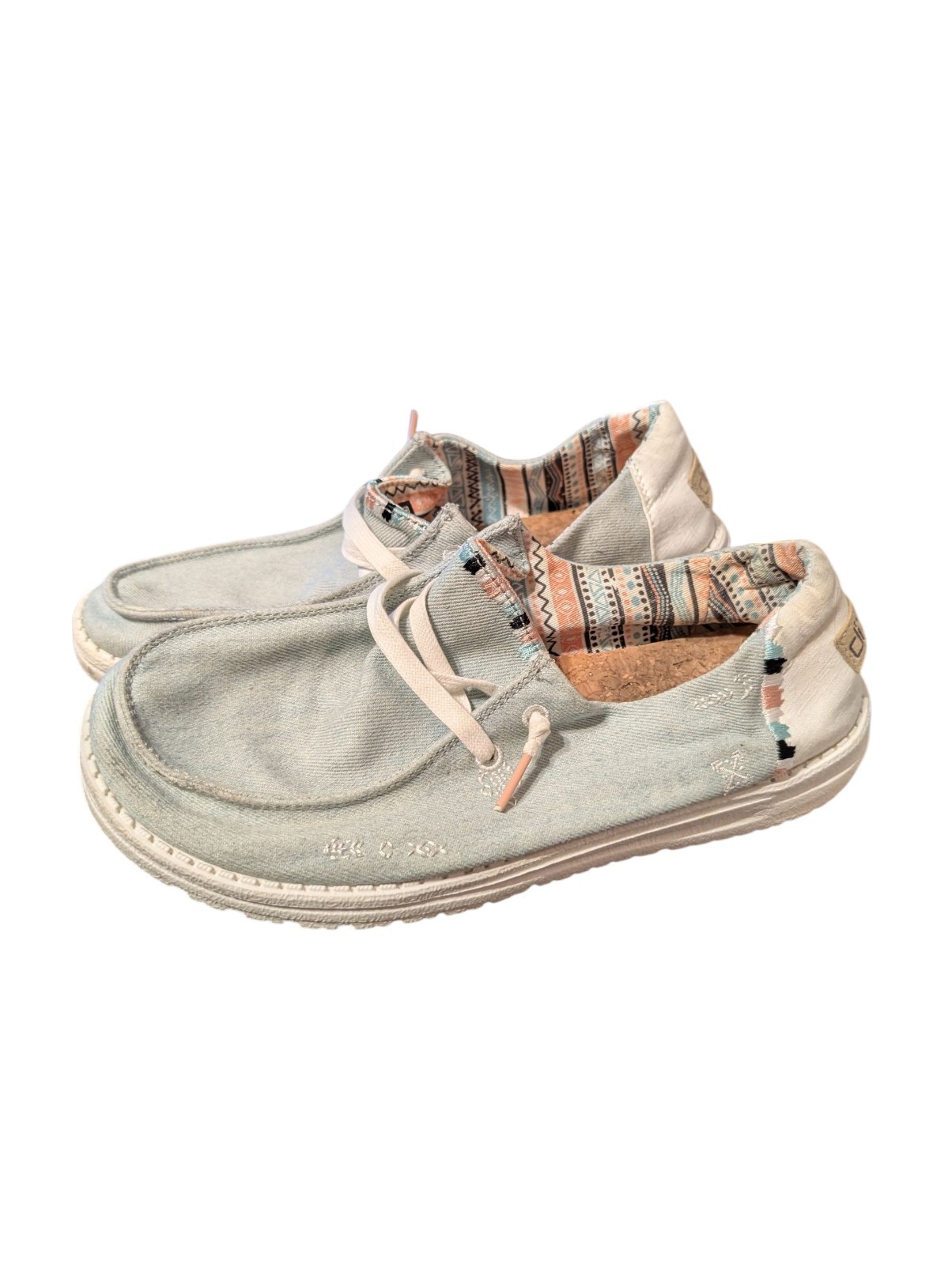 Hey Dude Wendy Boho Light Denim US Women’s 8 – EU 39