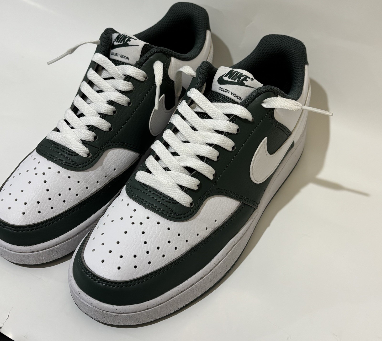 Nike Court Vision Low NN ‘Vintage Green + White’ Fashion Sneaker