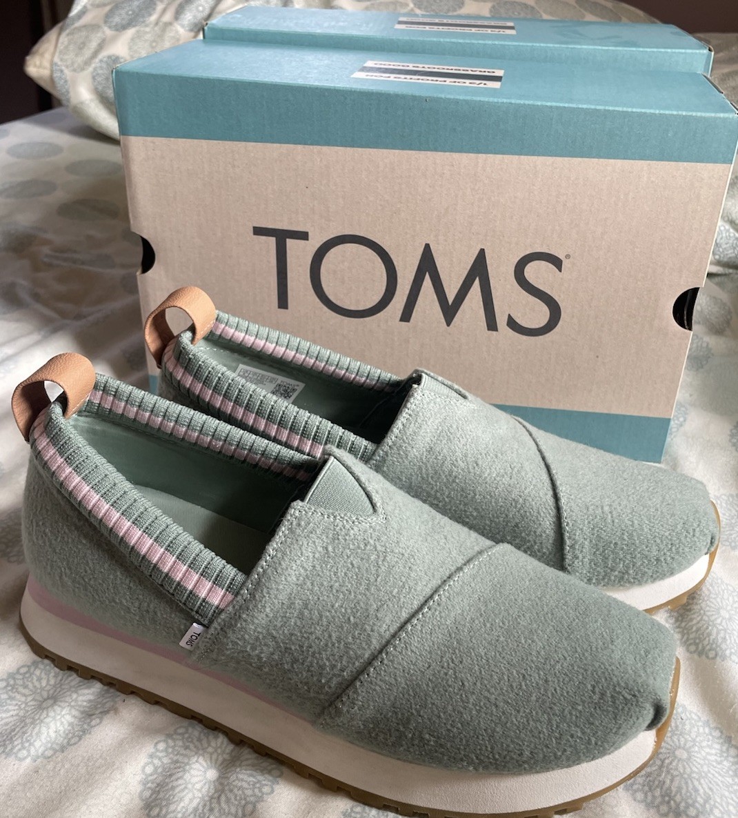 TOMS Alpargata Resident 2.0 Size 9 Frosty Sage