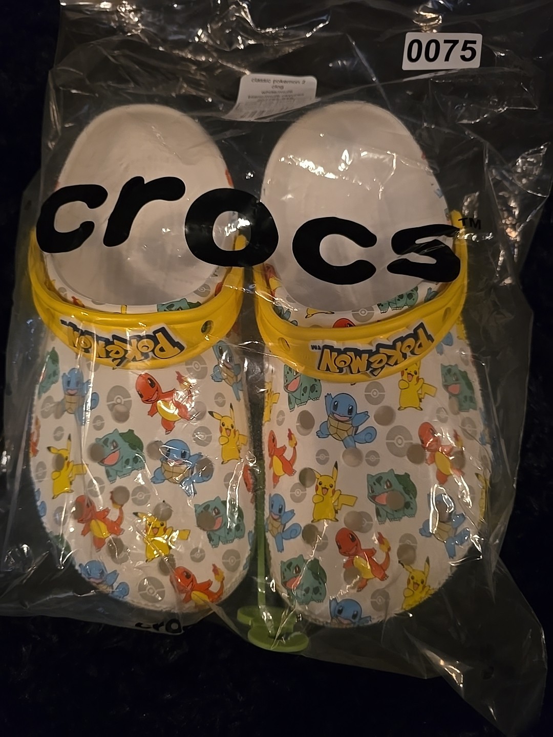 Crocs Unisex Adult Sizes Classic Pokemon 2 Clog 207765-94S New Pikachu Squirtle