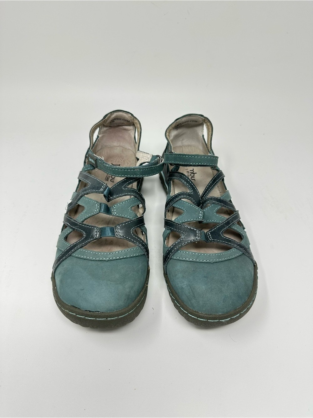 Jambu Tangerine Flats Strappy Memory Foam Footbed Women’s 8M