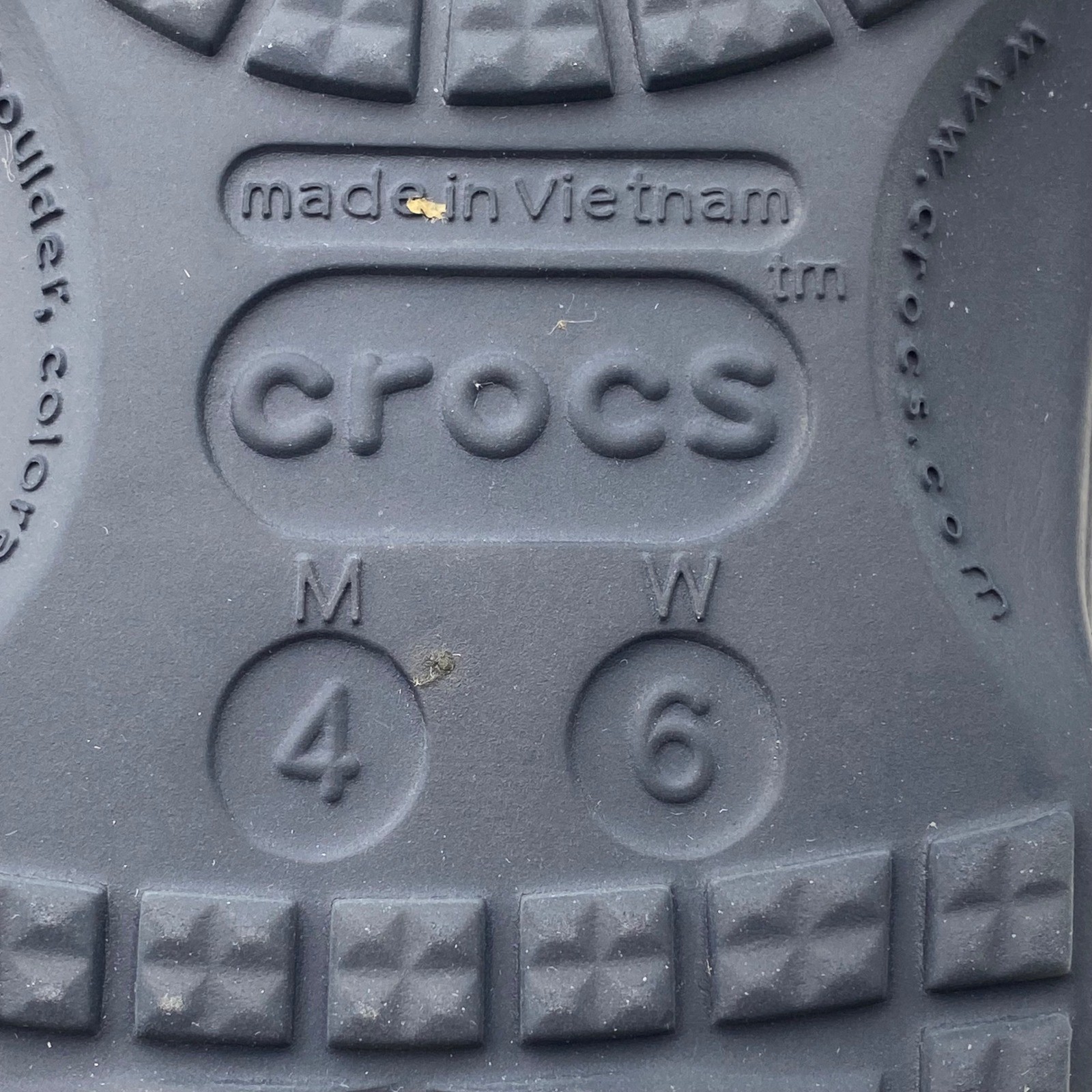 Crocs Baya Lined Clog Navy Blue Womens 6 Fleece Warm Comfort Slip On Shoes