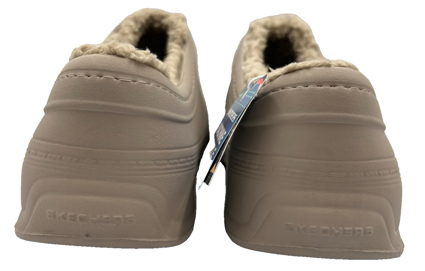 Skechers Women’s Foamies Lite-Hearted Sweet Bug Slip On Clogs Taupe Size:8 111S