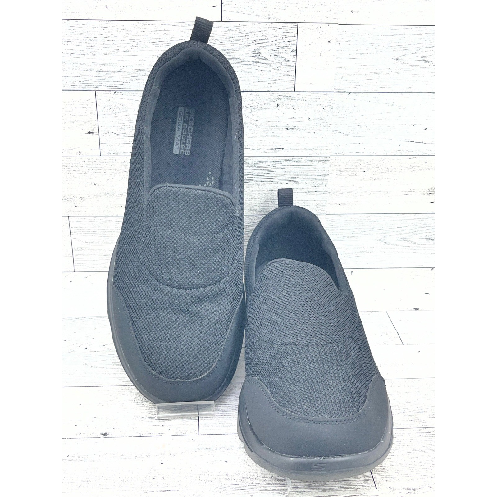 Skechers GoWalk Evolution Ultra Womens Black Slip On Sneakers 15730 Size 9