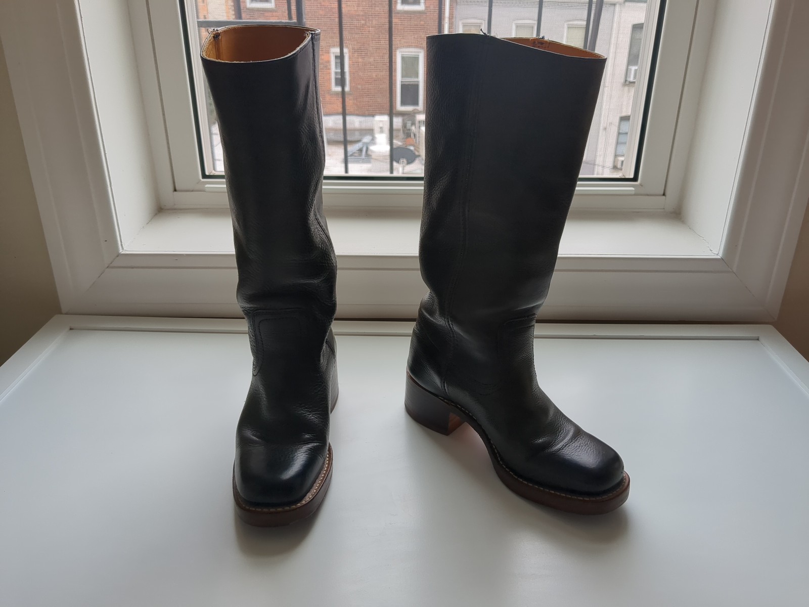 Vintage Frye 14L Campus leather boots women size 6 – excellent condition