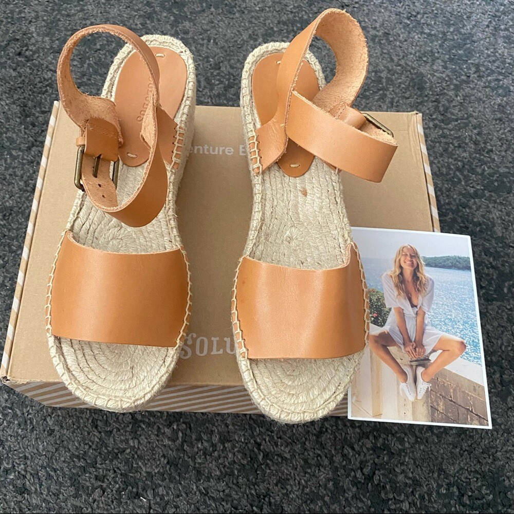 Anthropologie soludos minorca espadrilles sandals， size 11 July Sale
