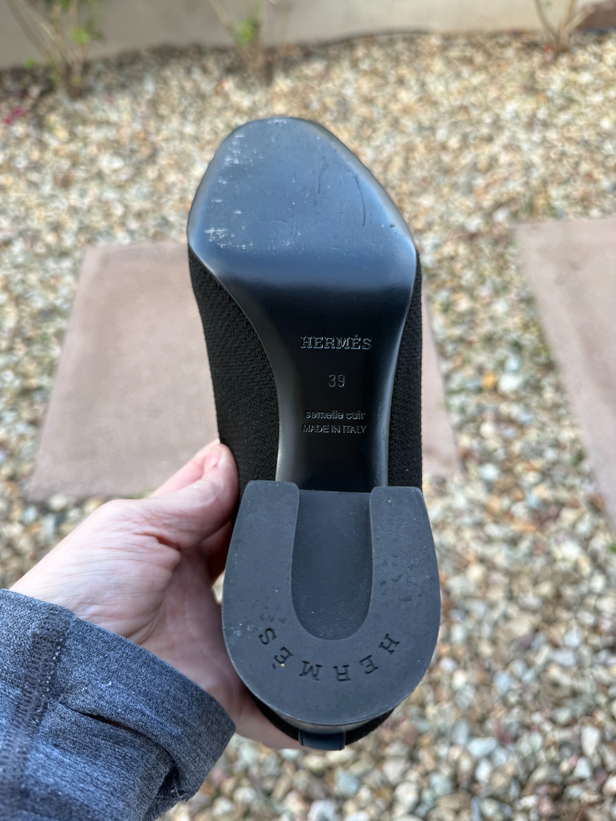 Hermes Volver Black Knit High Boots – 39. Not available anywhere else. Worn once