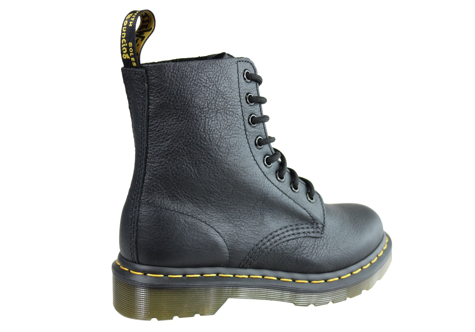 Womens Dr Martens 1460 Pascal Virginia Leather Fashion Lace Up Boots – ModeShoes