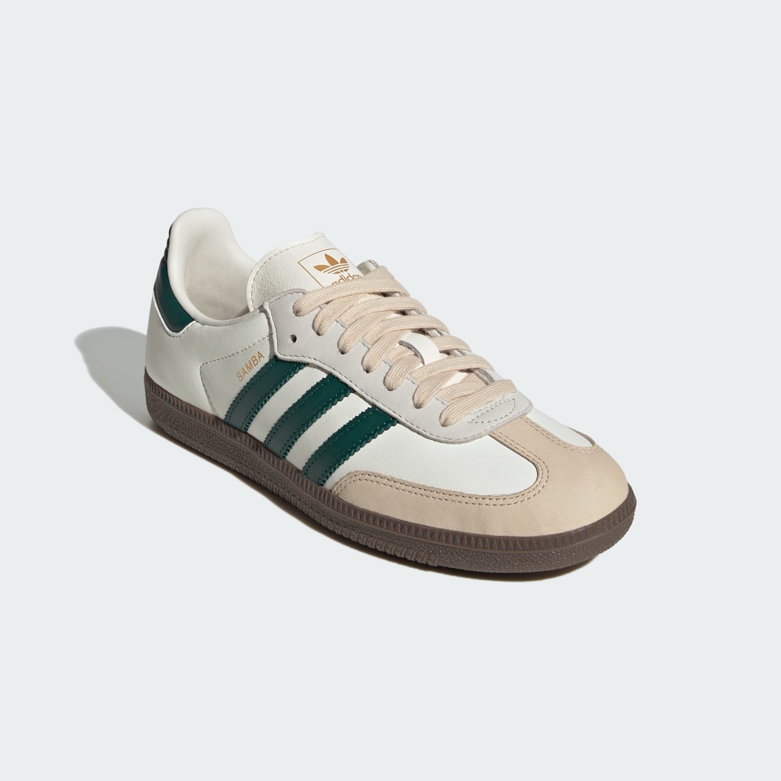 Adidas Samba OG W – White Green / JR8843 / Womens Size 6-10 Sneakers Shoes