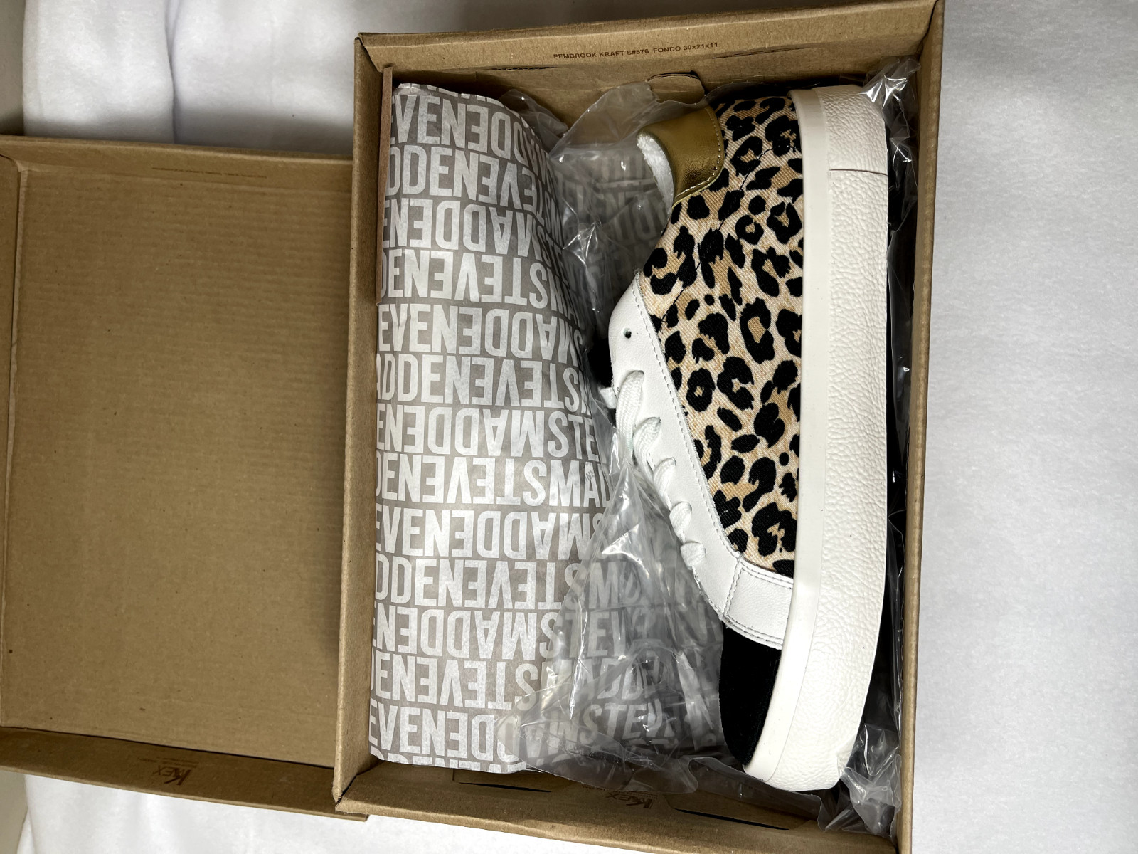 Steve Madden Women’s Starling Casual and Fashion Sneakers 9.5 Medium (B,M)