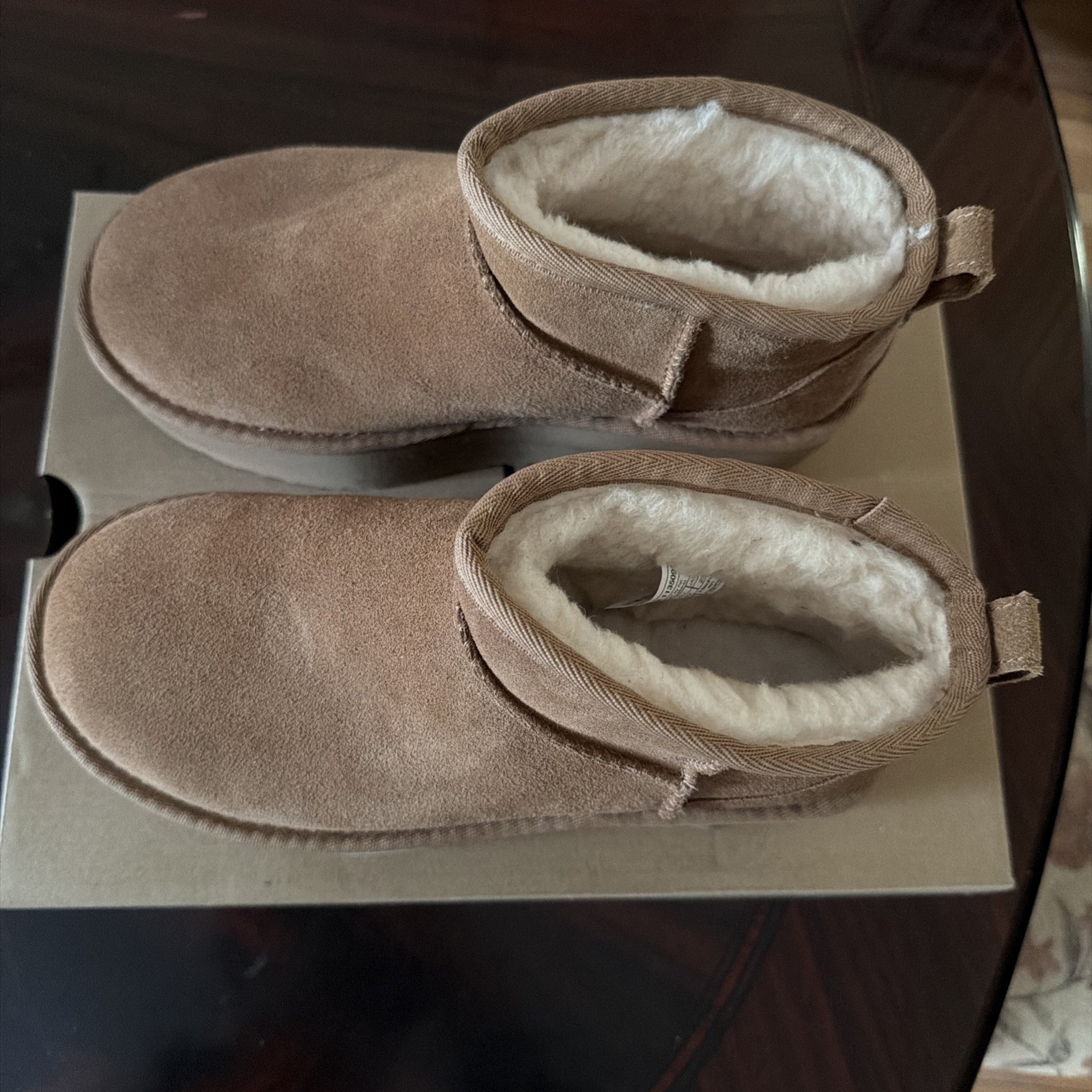 UGG Women’s Classic Ultra Mini Platform – Chestnut (1135092)