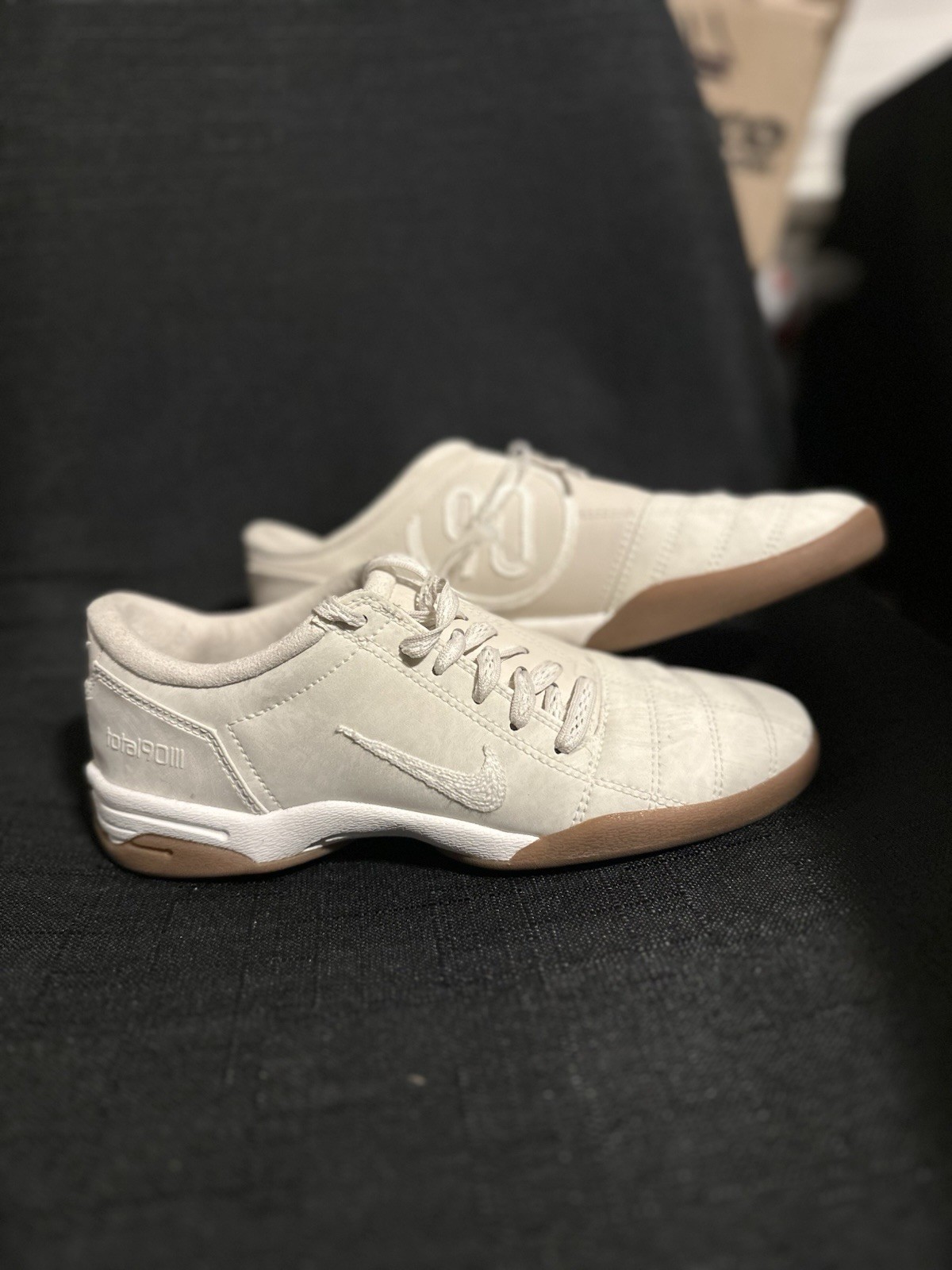 NIKE TOTAL 90 III WOMEN’S 6.5 SP SAIL OREWOOD BROWN LIGHT BONE SUEDE IH2314-133