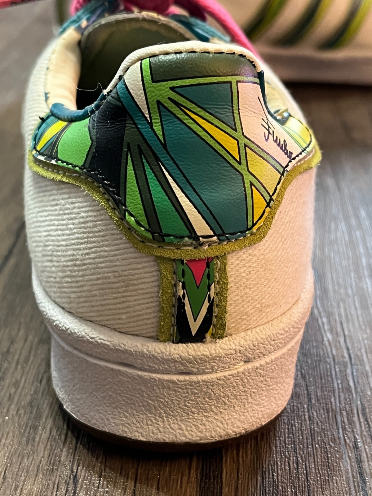 Adidas x Emilio Pucci Superstar Adicolor G3 Green Series Sneakers Shoes W 7.5
