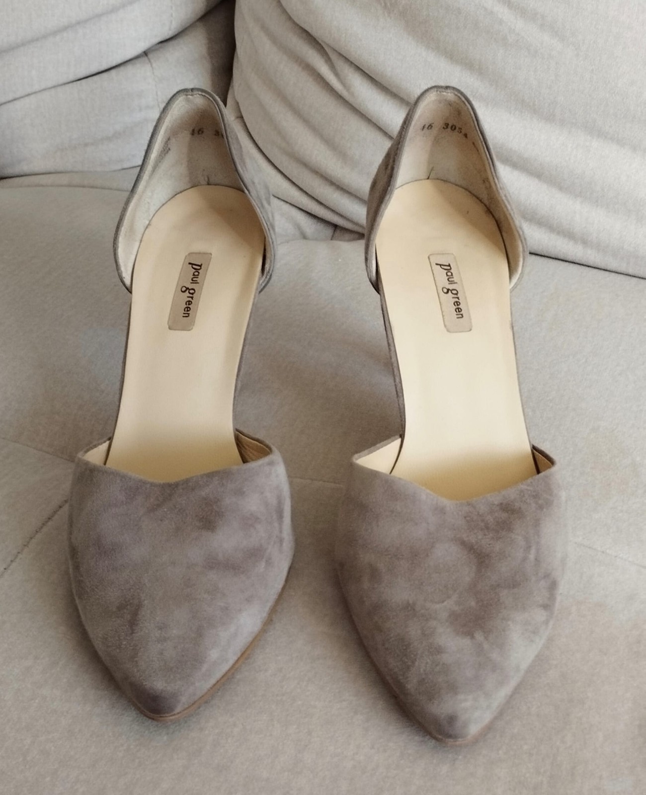 Paul Green Leather Dress High Heels, Size 40, Worn Twice.