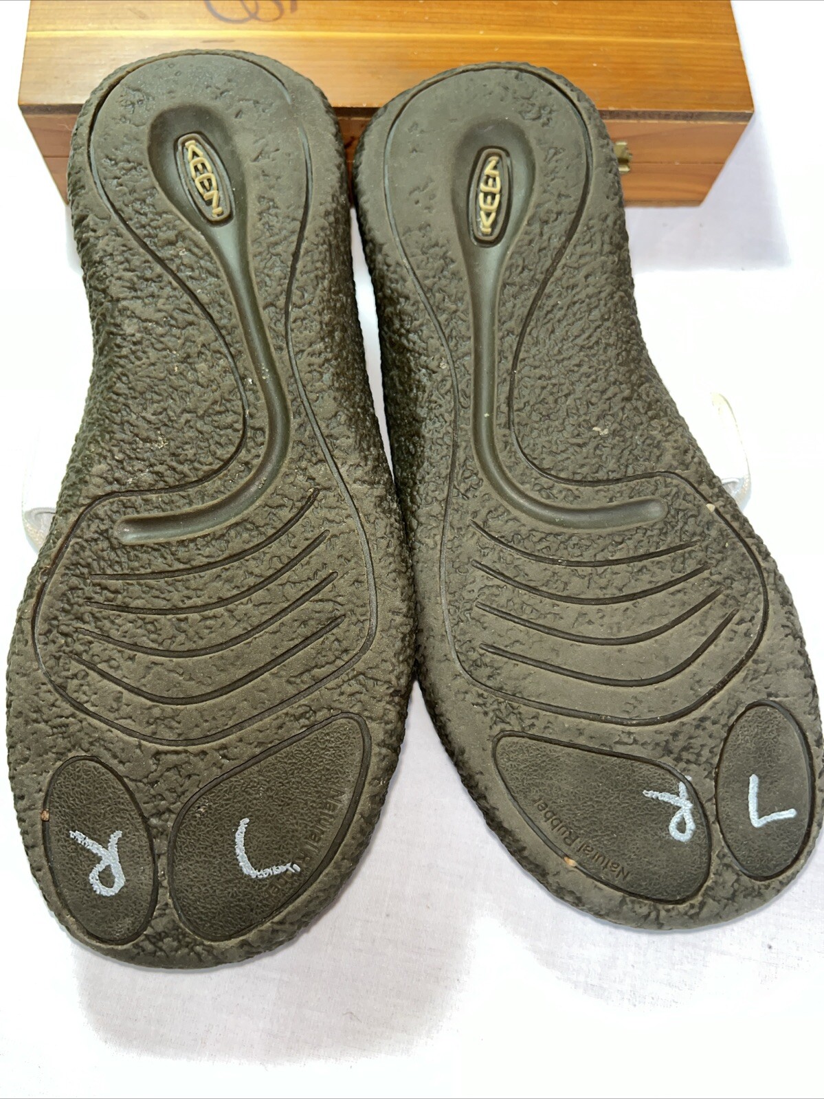 KEEN Harvest MJ Recycled Woven Rice Bag Mary Janes Slip-on Shoes 6