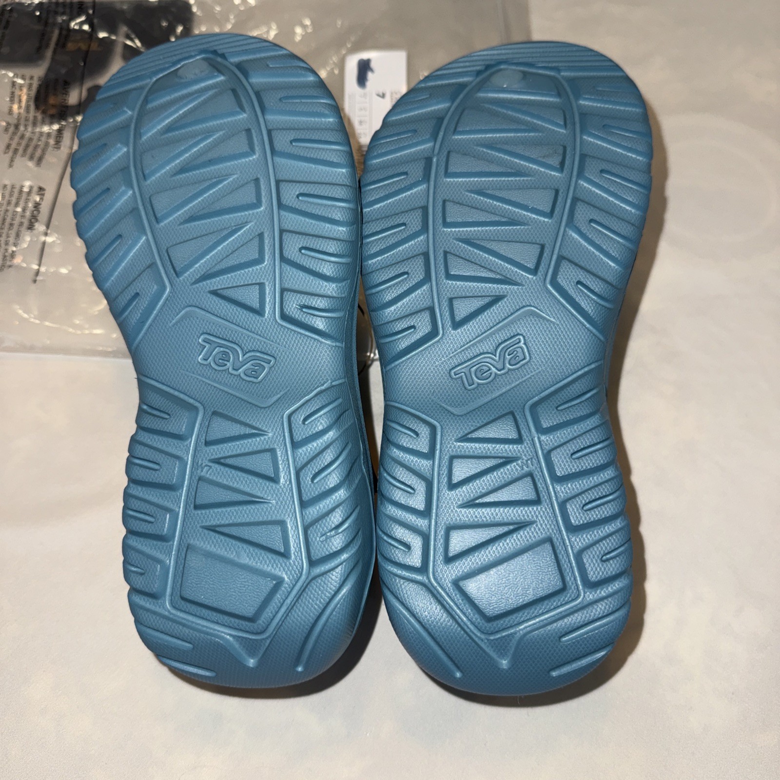 Teva Sz7 Women Hurricane Drift Sandals Stillwater NIP Teal Turquoise water shoes