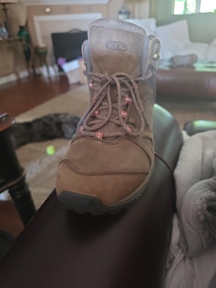 BRAND NEW-Keen Terradora II Leather Mid WP – Size 10 Women’s – Brindle/Redwood
