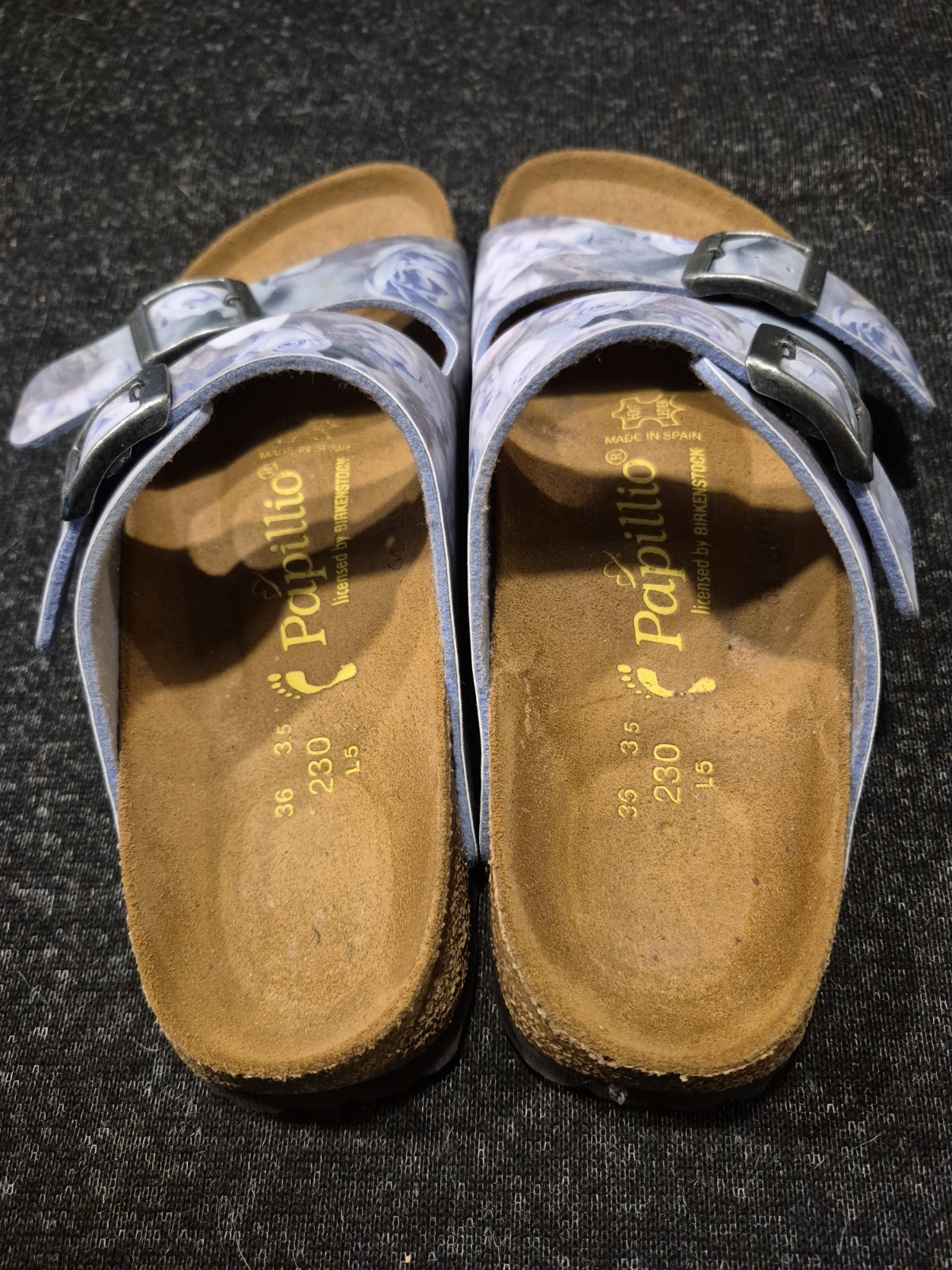 Birkenstock Pappillio Sandals. 36 230 L5 3.5. Size 5.5 To 6 US. NIB. Flowers.