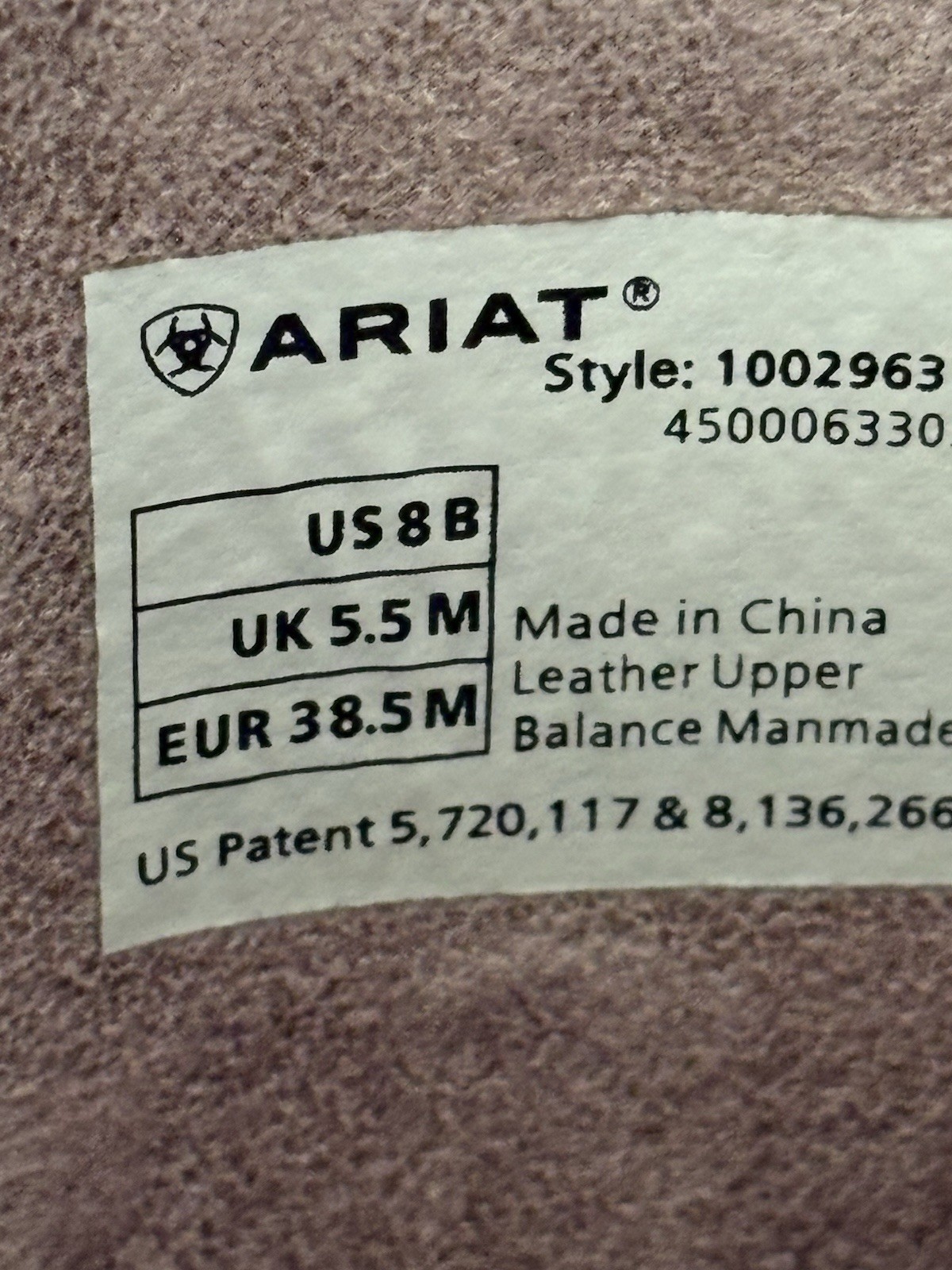Ariat Women’s Boots Size 8B Style 10029637 Leather Boots ATS Excellent Condition