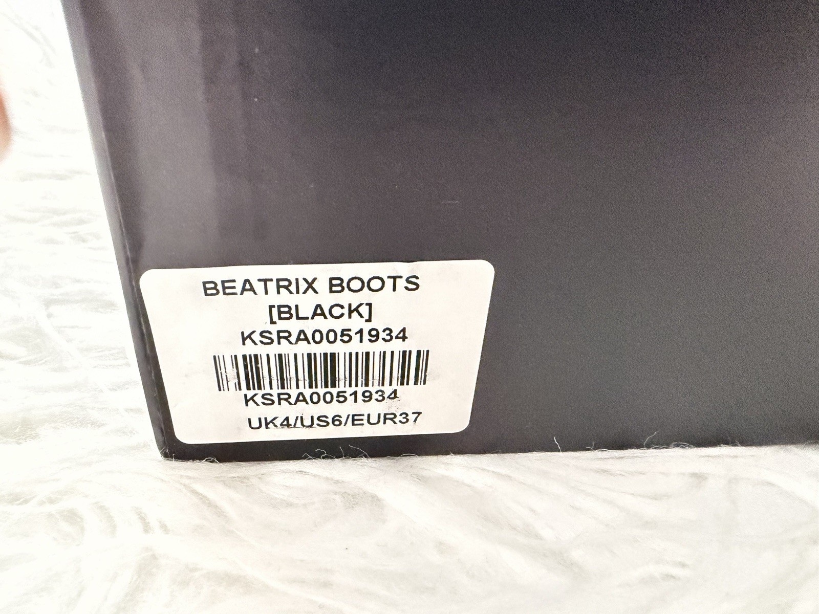 Killstar Beatrix Black Witchy Gothic Ankle Boots Lace Up Buckle US 6