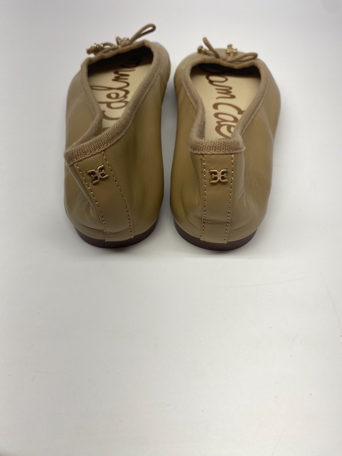 Sam Edelman Womens Round Toe Felicia Leather Flats Shoe Sz 6