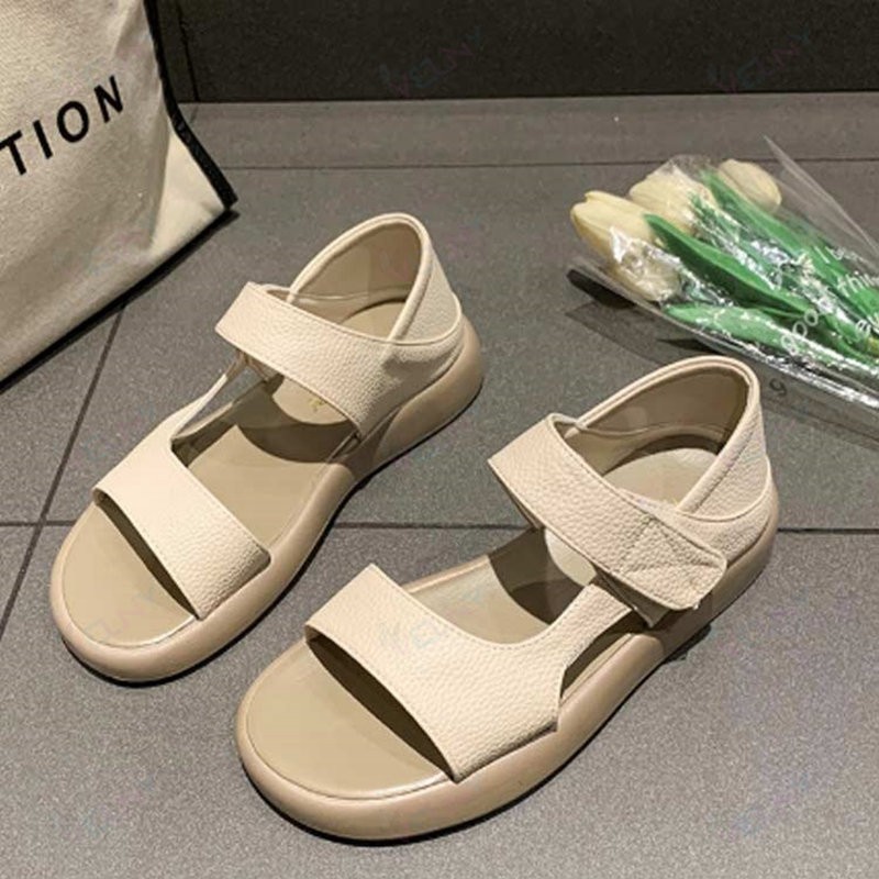 Women Casual Platform Sandals Soft Sole Open Toe Comfort Summer Beach Shoes