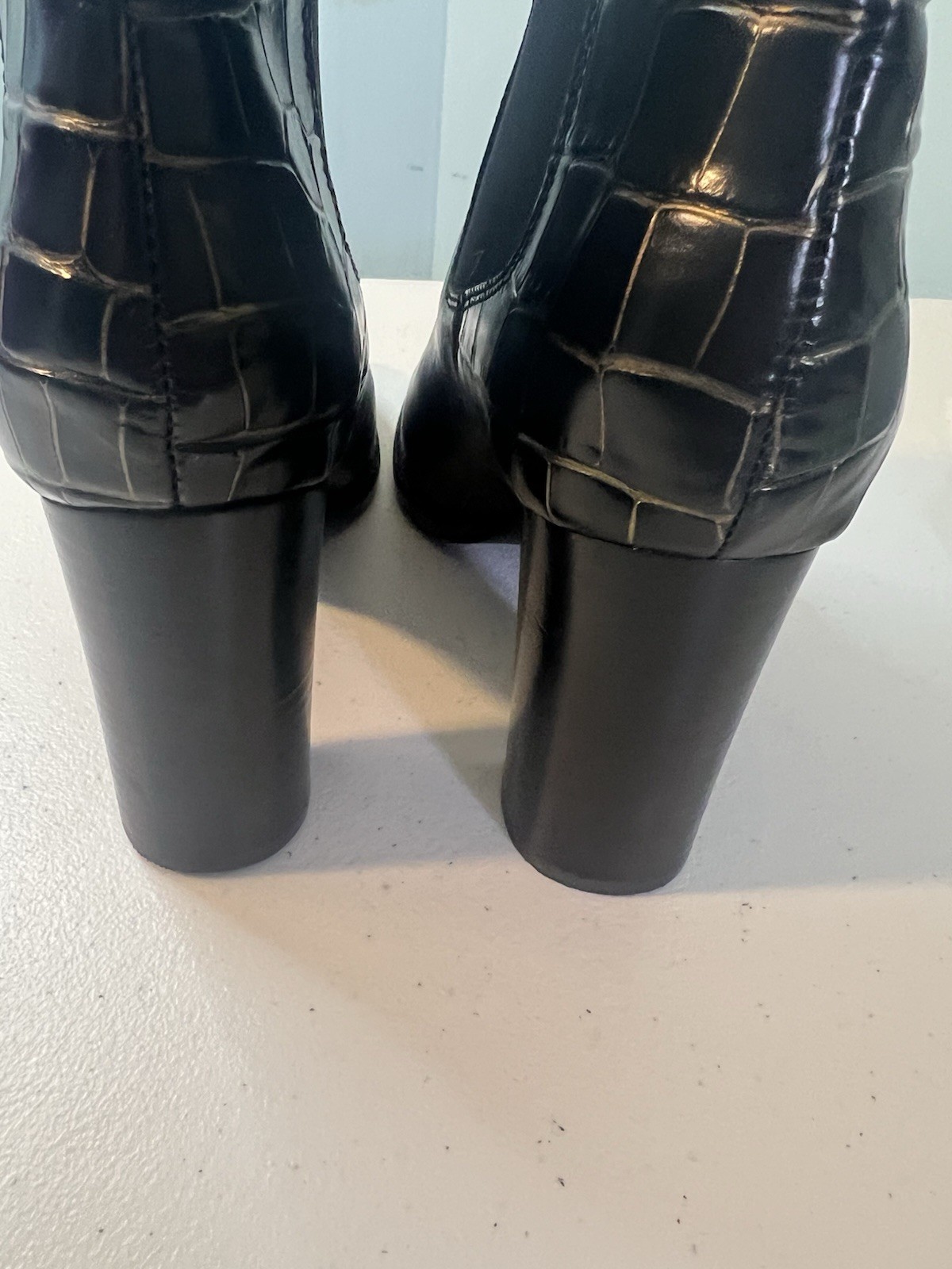 LAUREN Ralph Lauren Mylah Fancy Bootie Black/Modern Gold Women Size 11