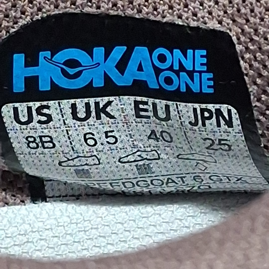Hoka Women’s Size 8 1155151/SZQ Speedgoat 6 GTX, Smoky Quartz /Quartzite