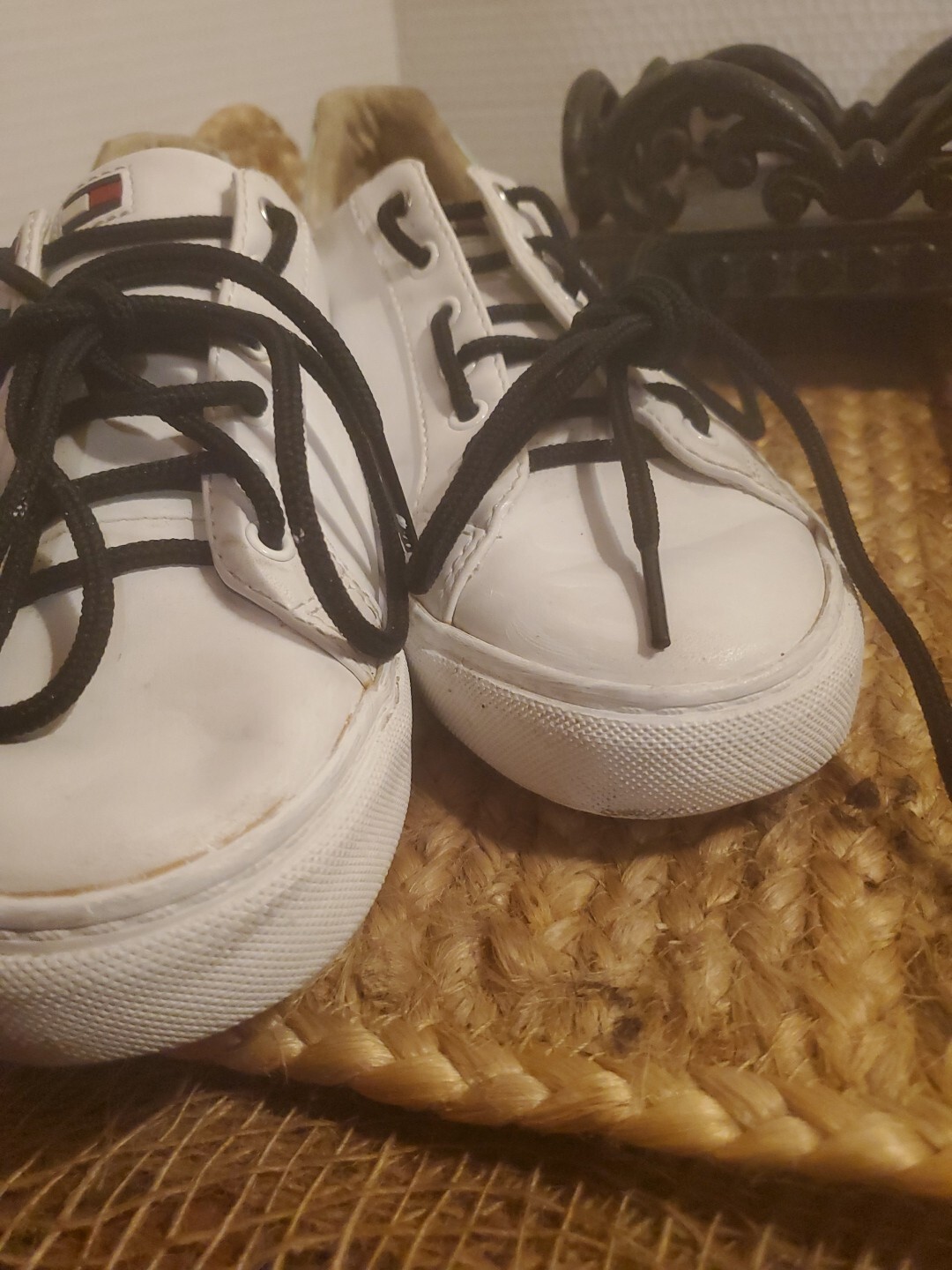 Womens Tommy Hilfiger Lawson Sneakers White Size 9 M Athletic Shoes
