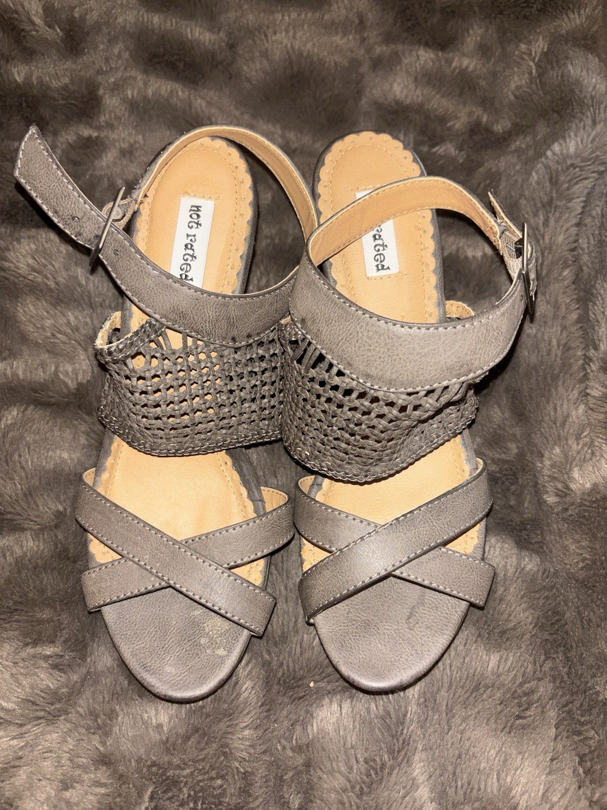 “Not Rated” Brand Heel Sandals Women’s Size 9