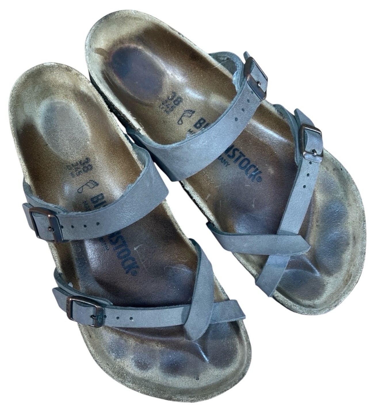 Birkenstock Mayari Toe Loop Sandals Size 38 (L7 M5) Summer Spring Fall