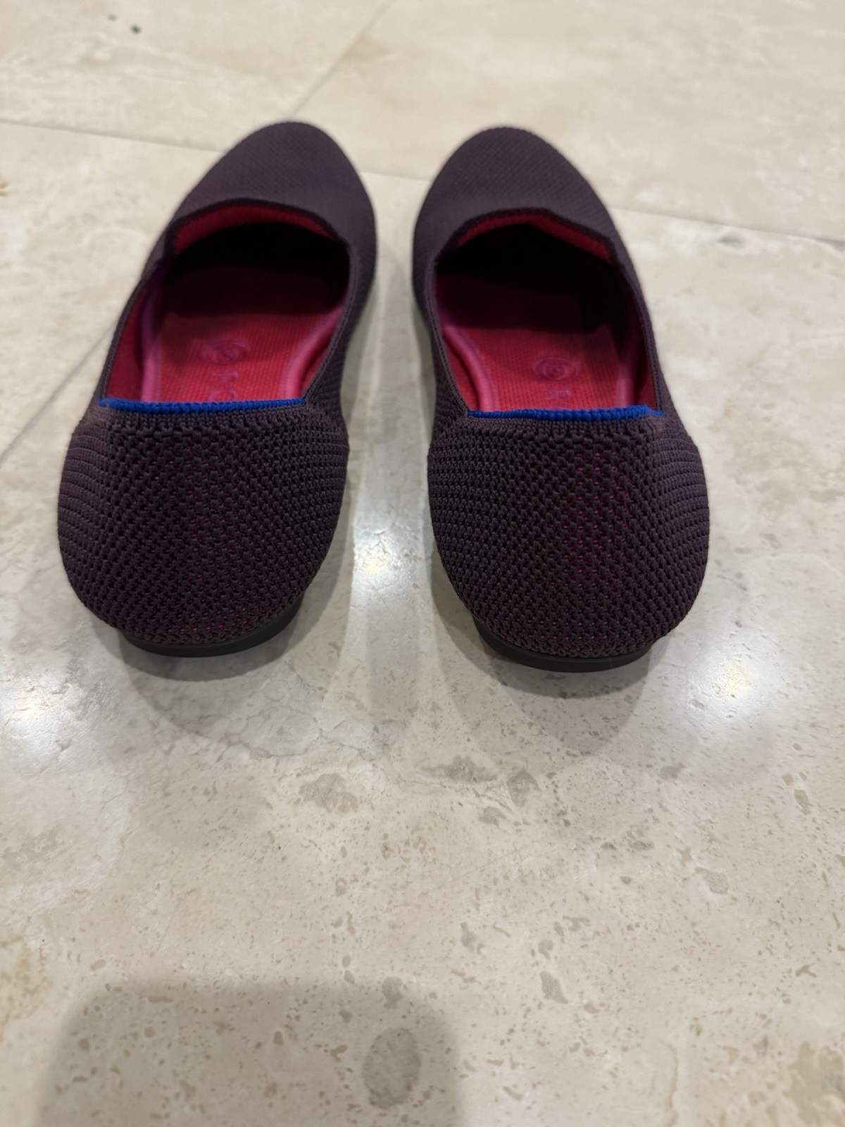 Rothy’s The Loafer in Berry Lattice (retired), Women’s Size 7.5