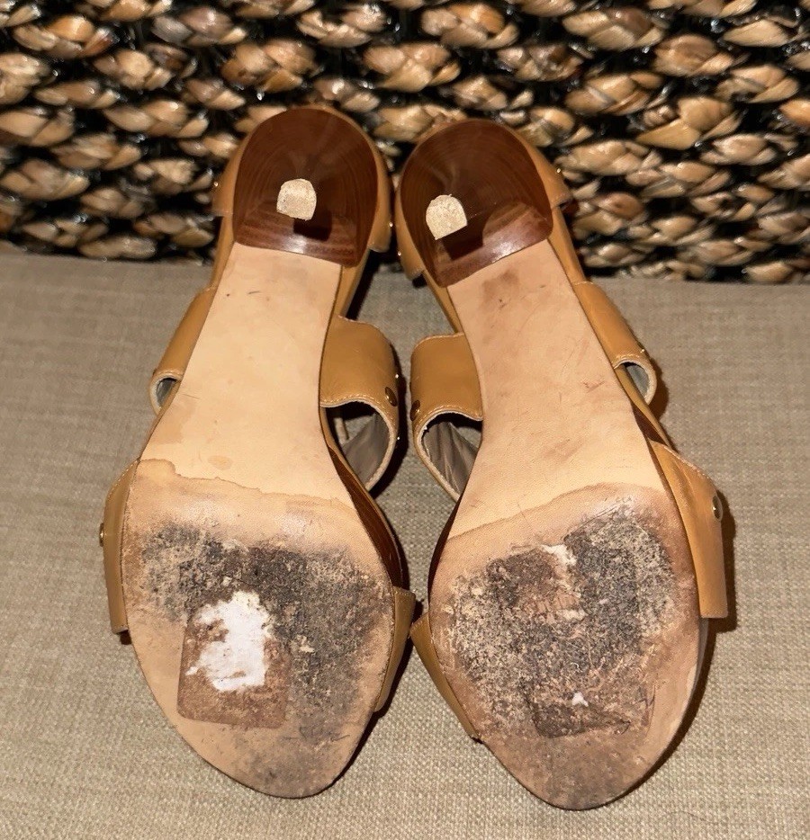 STUART WEITZMAN MADE IN SPAIN WOMEN HIGH HEELS PLATFORM SIZE 7 1/2 M