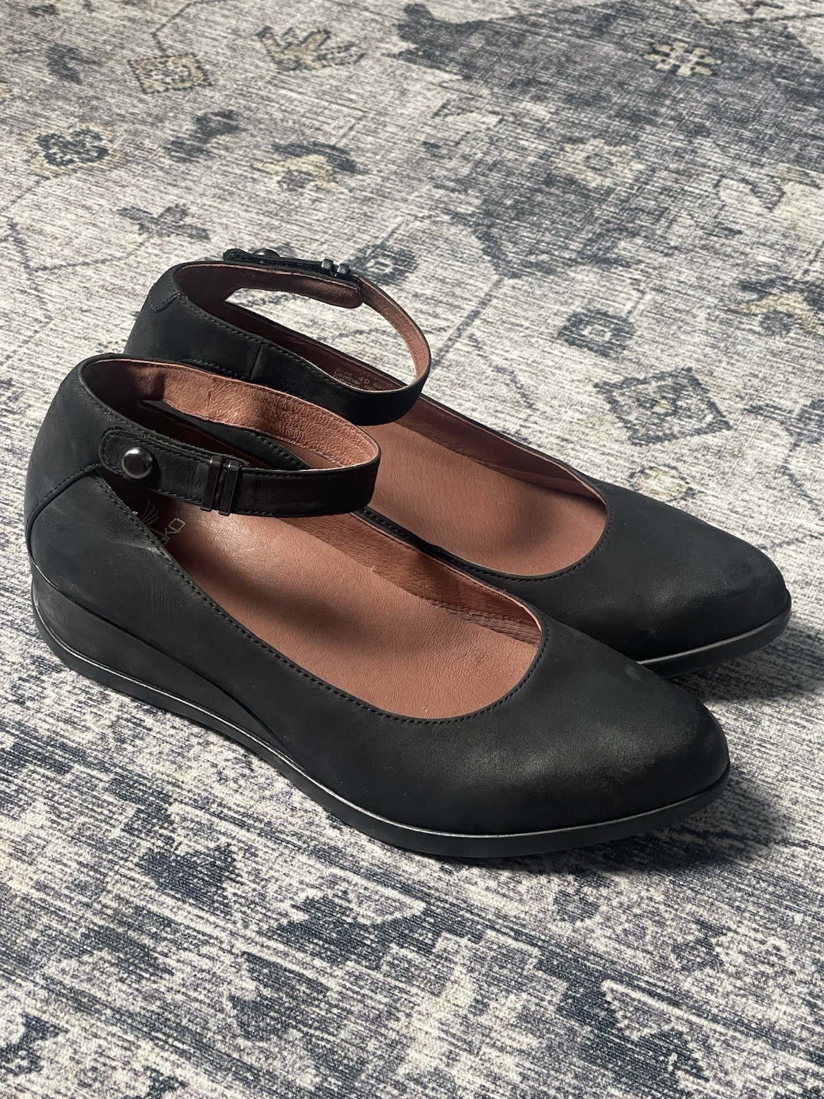Dansko | Shaylee Waterproof Leather Ankle Strap Wedges Comfort