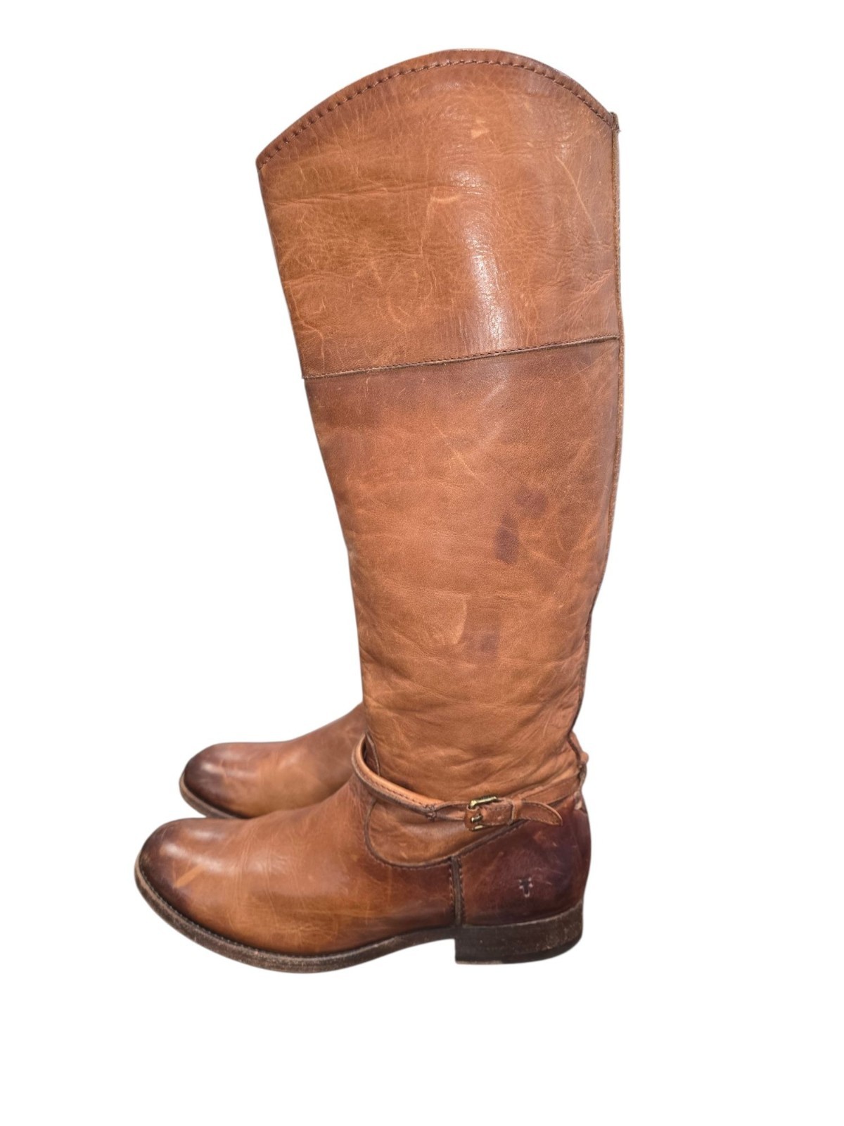 Fyre Women’s brown leather boots size 7.5B