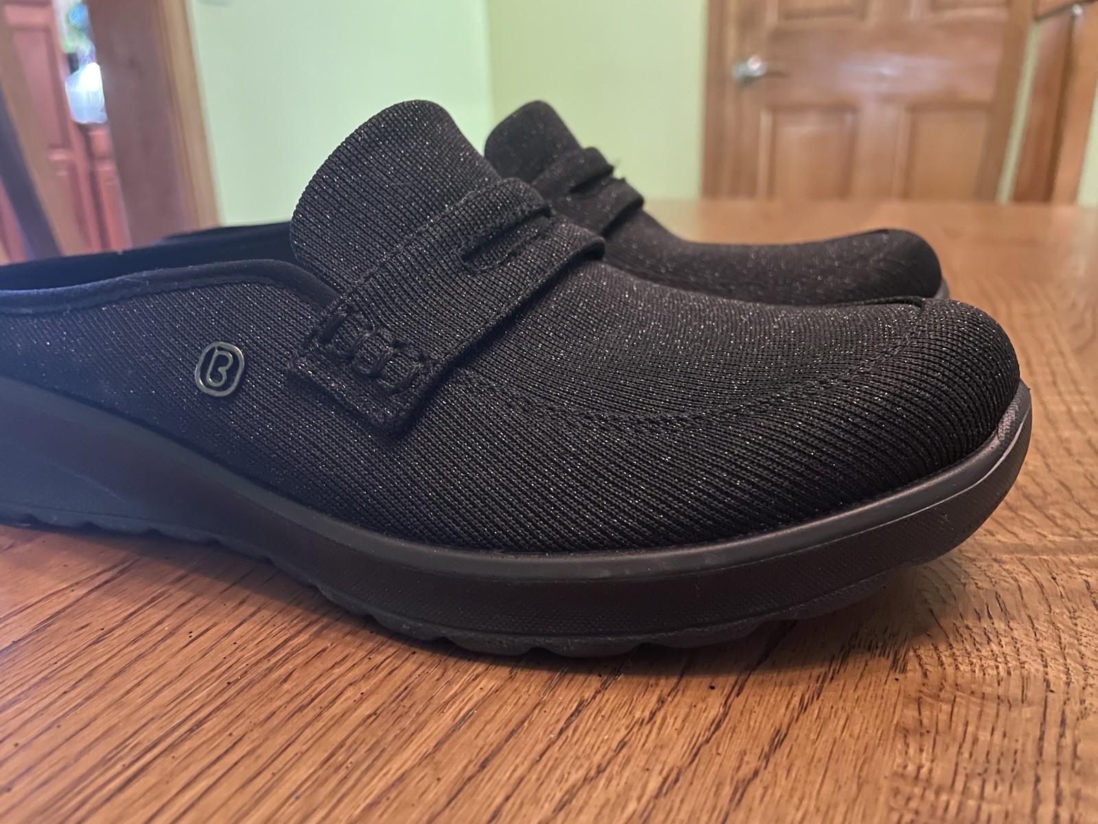 Women’s Life stride Bzees Air Step Size 7.5 Wide Black Comfort