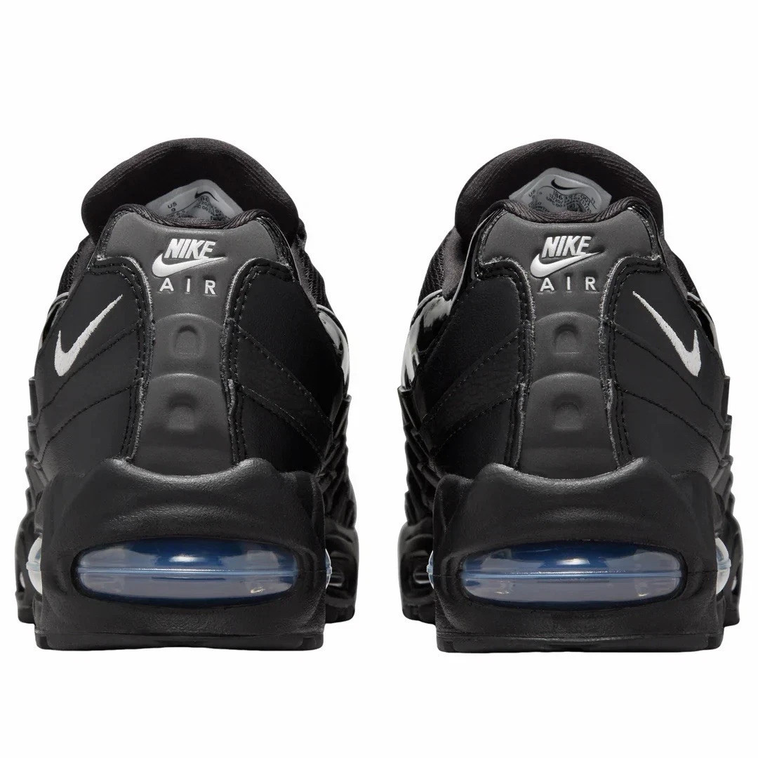Nike Air Max 95 Big Bubble Black/Metallic silver Shoes IB6397-001 Women’s sz 6-8