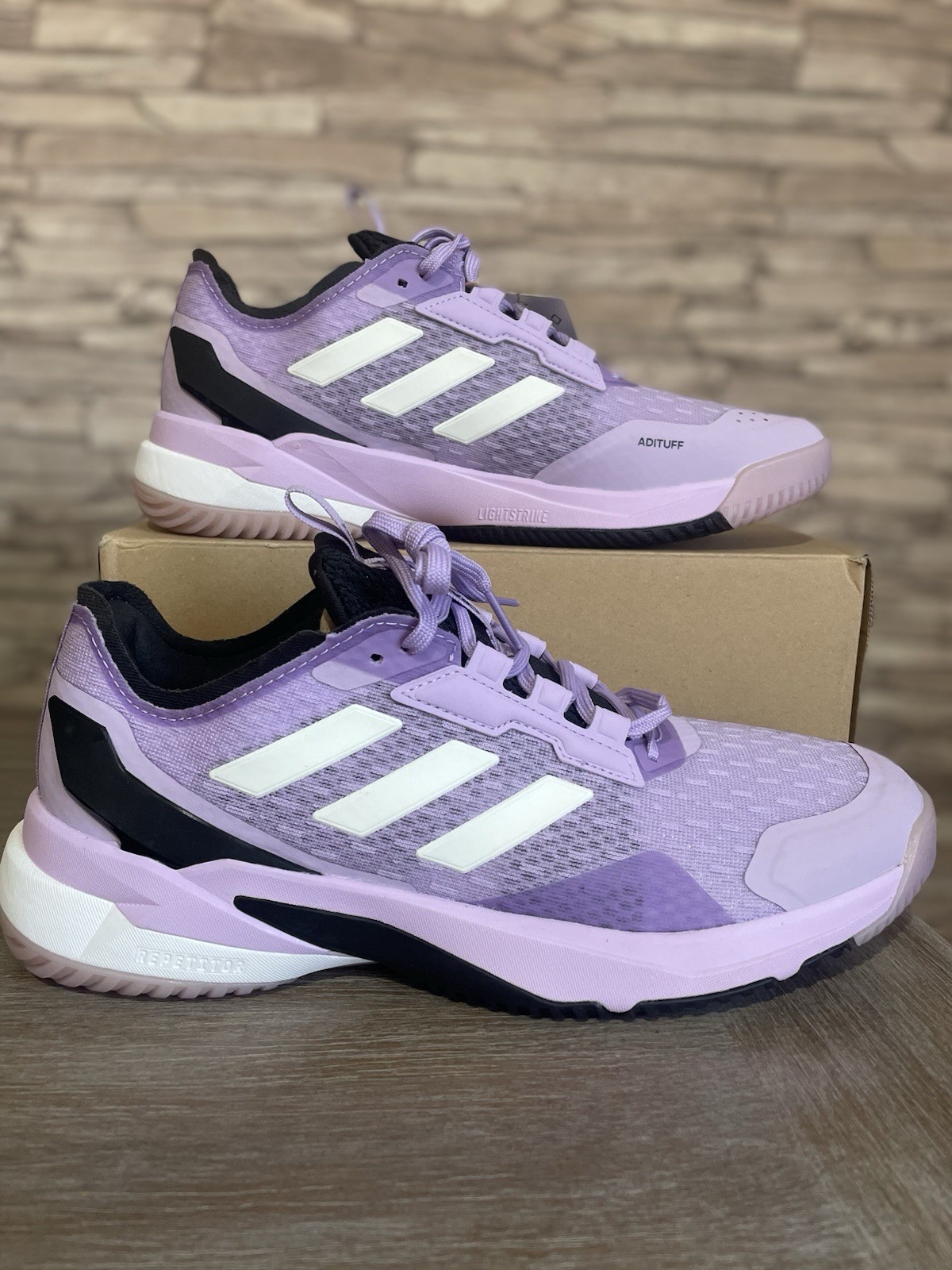 BRAND NEW Adidas CRAZYFLIGHT 6 Low Women´s VOLLEYBALL Shoes HP7027 Purple Sz 8.5