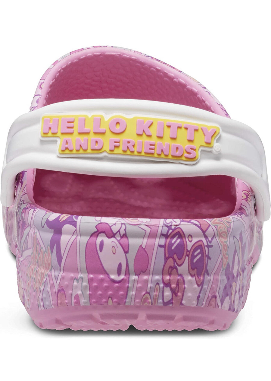 Crocs Unisex Adult Classic Hello Kitty Clog Pink Size: 10 Women/8 Men