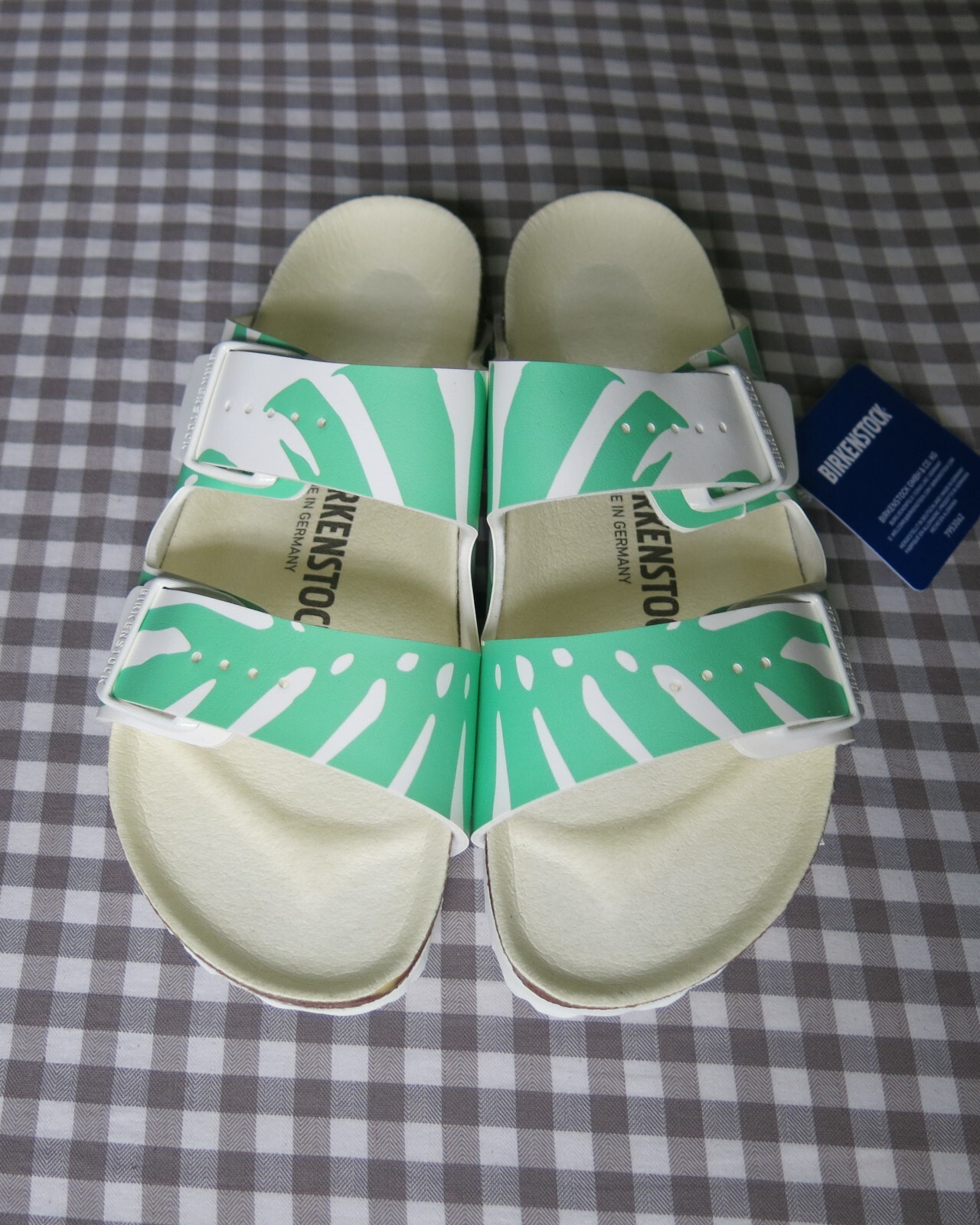 Birkenstock Arizona Birko-Flor® sandals in Monstera EU 37 US women 6-6.5 medium
