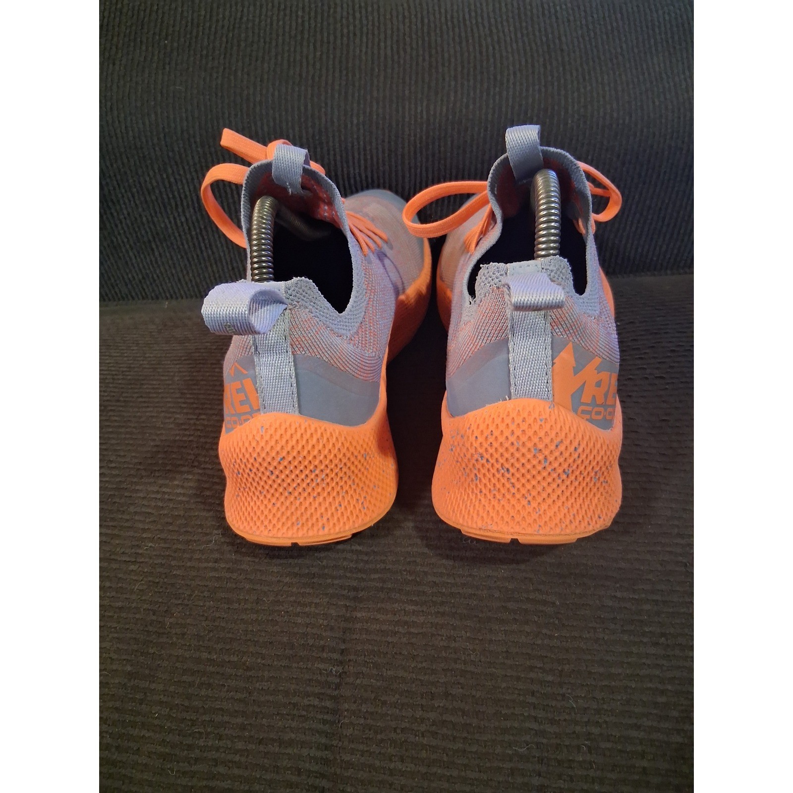 REI Co-op Swiftland MT Trail Running Shoes Blue Orange Womens Size 9 Sneaker