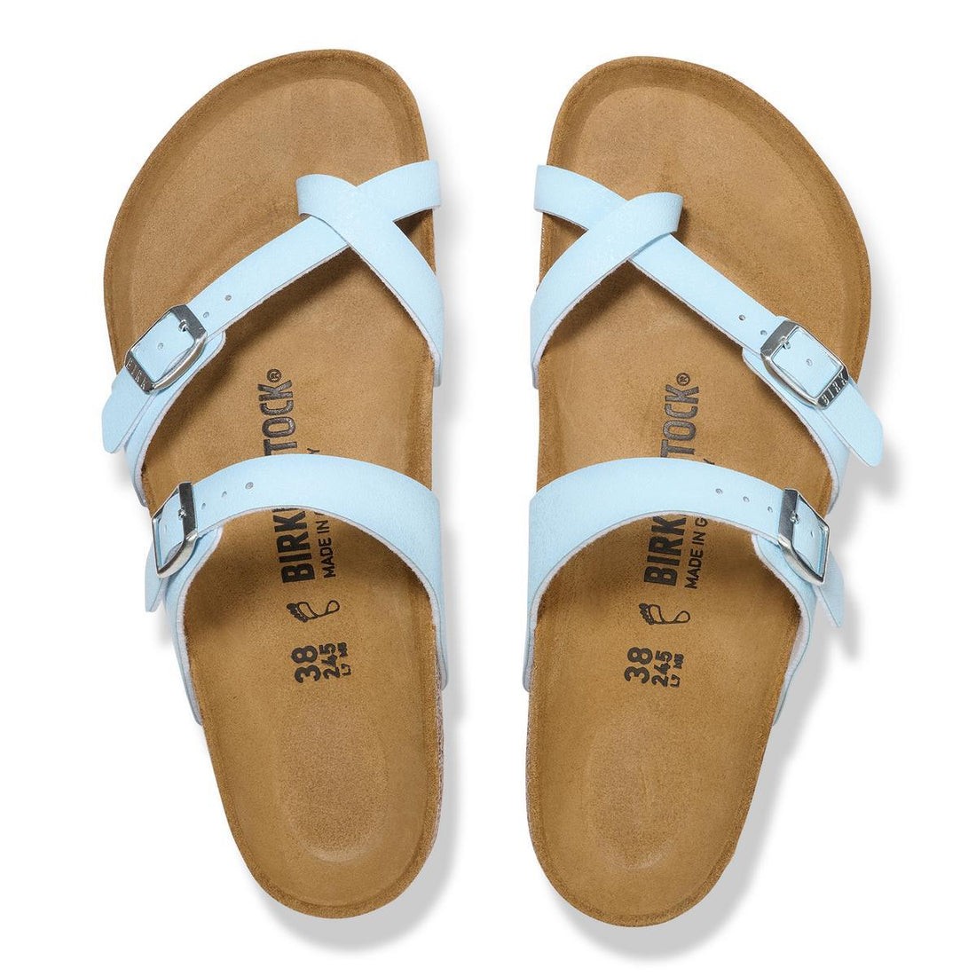 Birkenstock Mayari Women’s Finished Sky Birko-Flor Sandals 11M (42 EU)