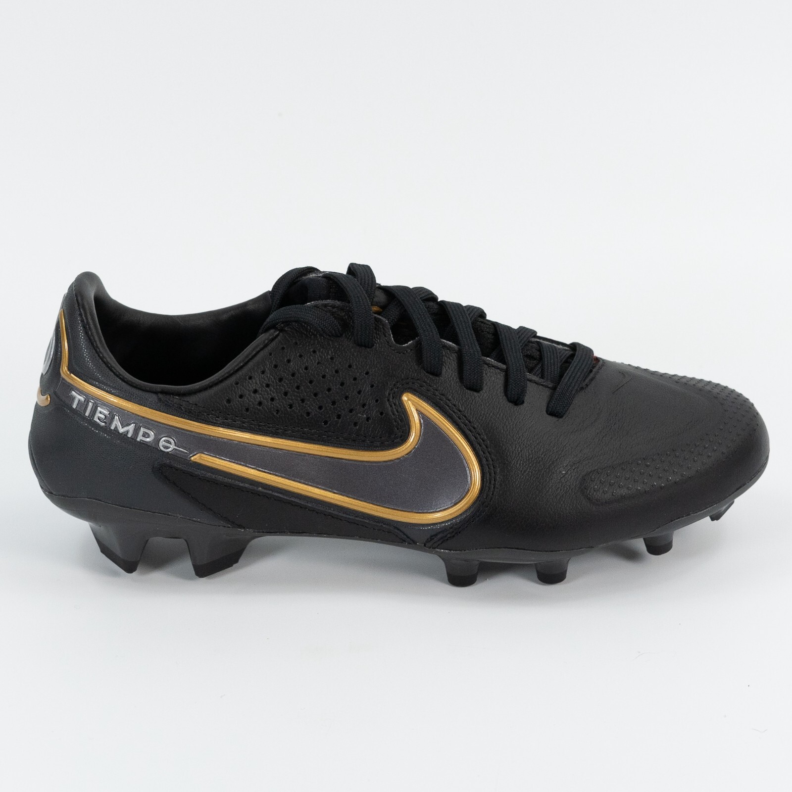 Nike Tiempo Legend 9 Pro FG ‘Black Brown’ DA1175-007 Soccer size 5 Men 6.5 Women