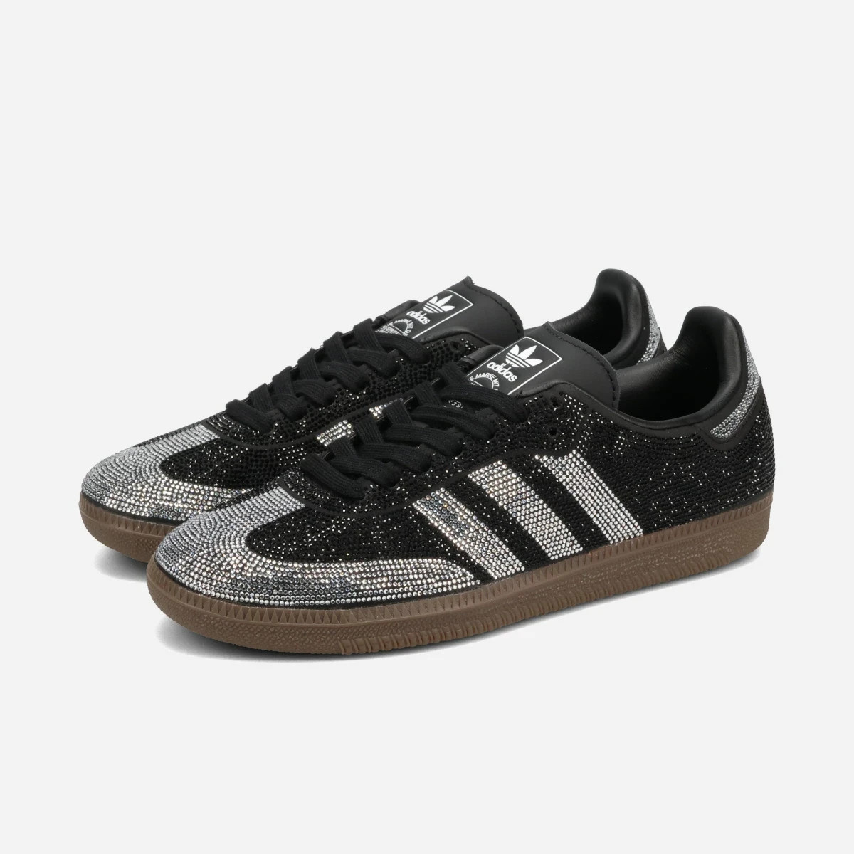 adidas Originals SAMBA OG IH9052 Rhinestone Black/White Women’s Sneakers