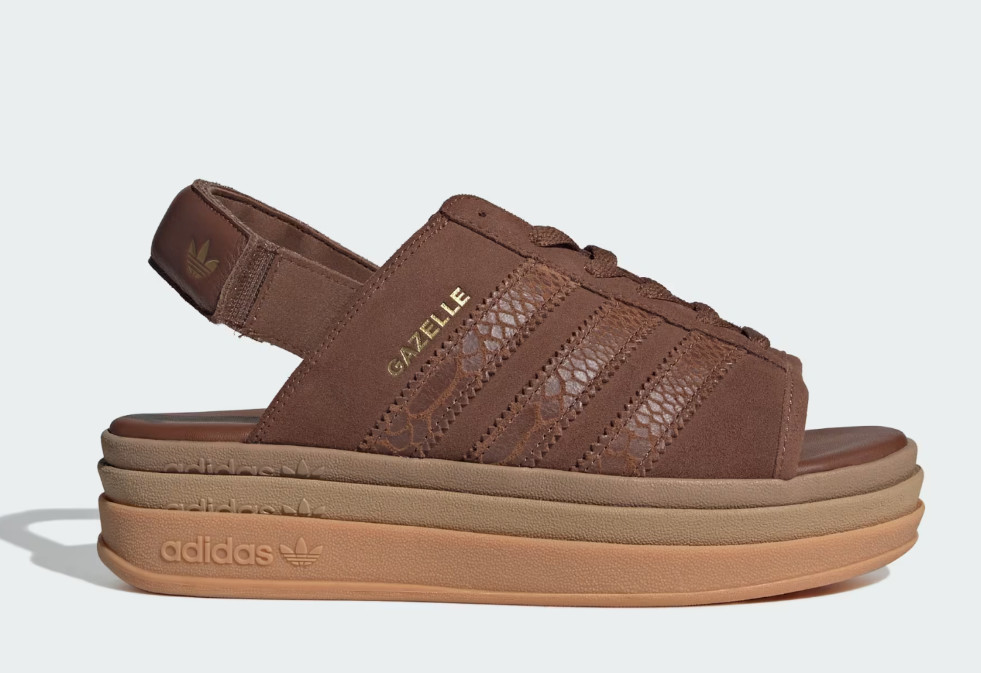 Adidas Originals Gazelle Bold Sandals Women Casual Shoes Lifestyle Slide IH6633